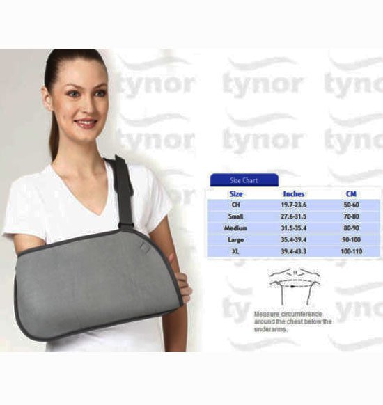 Tynor Adjustable Pouch Arm Sling Baggy Type Large Theseasonsale Com